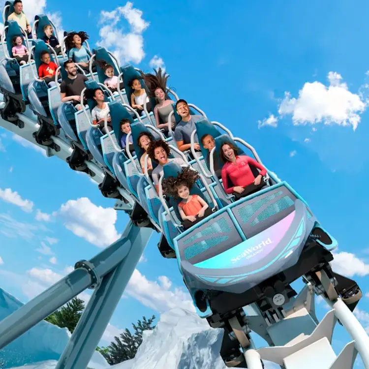 Super Combo 1 Dia SeaWorld + 1 Dia Busch Gardens + Grátis Refeições Completas (Até 6 Por Dia) - Adulto ou Criança  - Válido por 1 ano após a emissão. Data selecionada para uso: 30/12/2025 a 12/01/2026